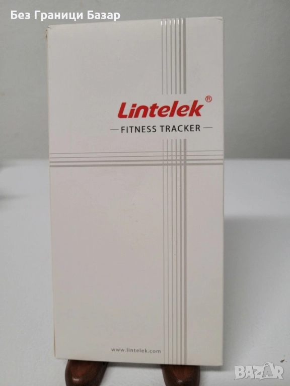 Нова Lintelek фитнес гривна с крачкомер и Bluetooth синхронизация за Android и iOS, снимка 1