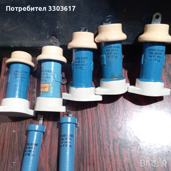 Високоволтови керамични кондензатори , снимка 1