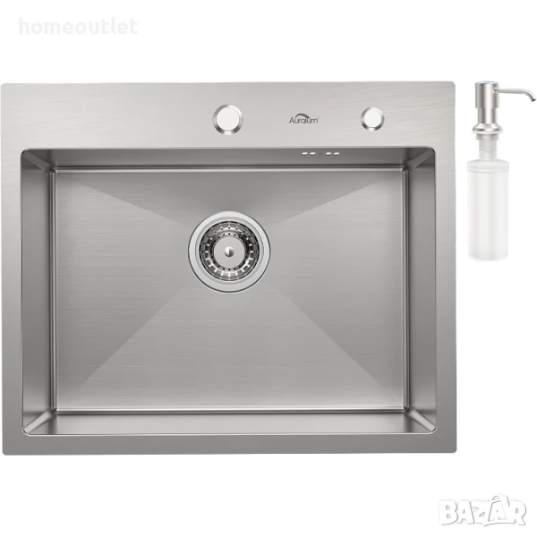 ПРОМОЦИЯ Кухненска мивка за вграждане AURALUM (KITCHEN SINK) 913258-06-JZF0601, снимка 1