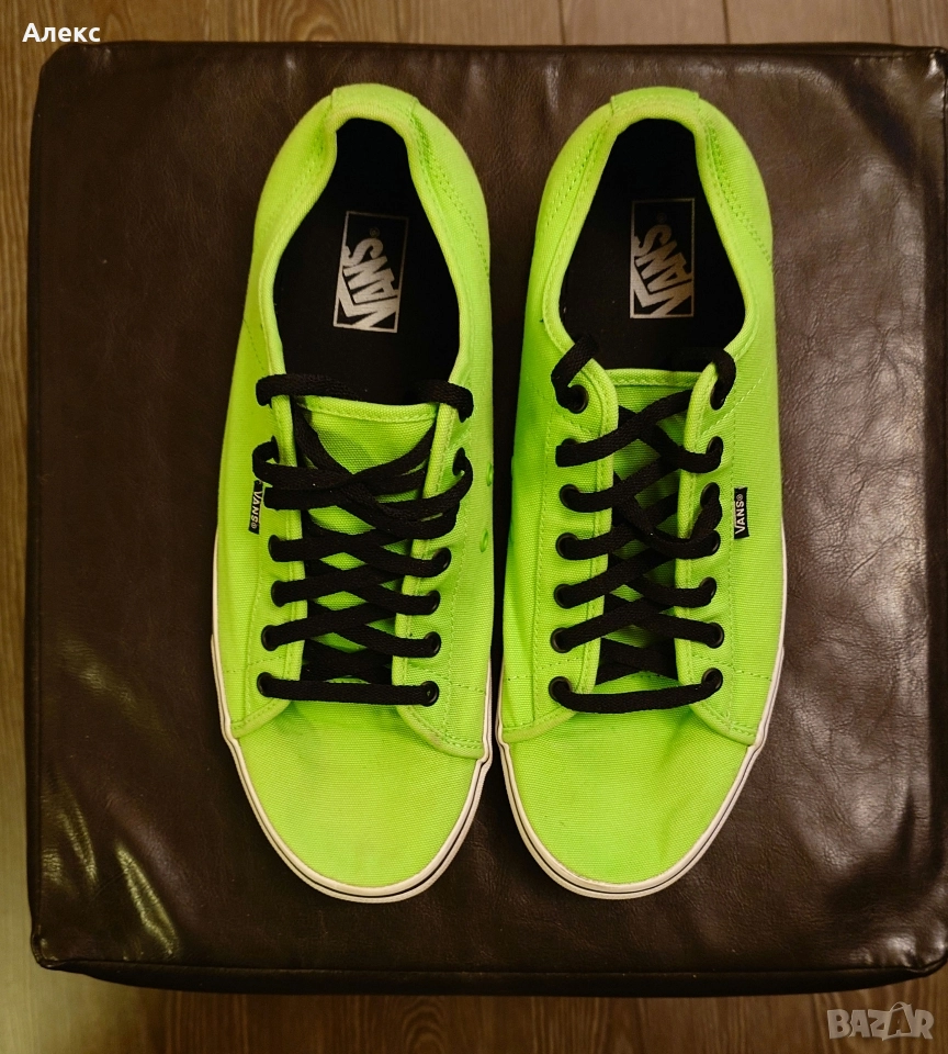 Мъжки гуменки VANS, ярко зелени, №47, снимка 1