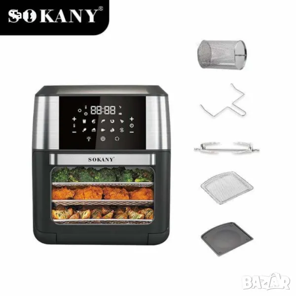 Фурна еър фрайър Sokany 12L 1800W, снимка 1