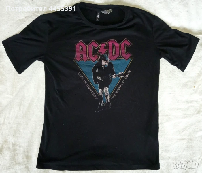 Тениска групи AC DC.официален продукт, снимка 1