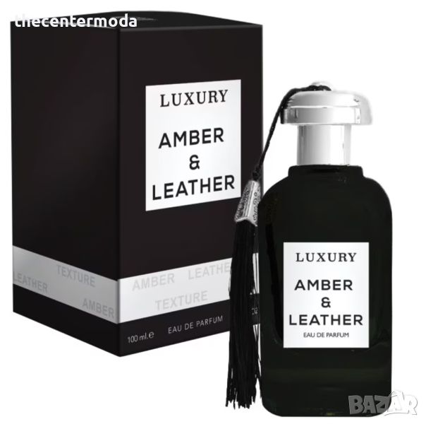 Мъжки ориенталски парфюм AMBEER & LEATHER, снимка 1