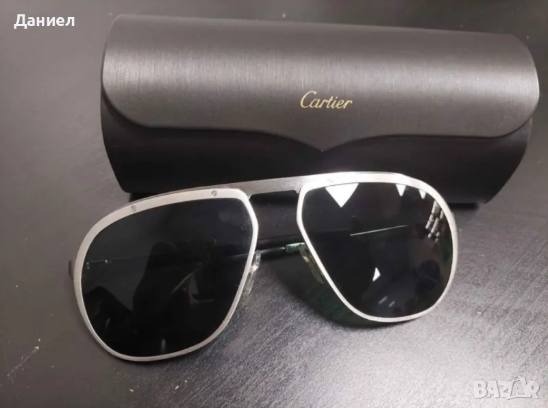 Очила Cartier CT0035S 002 Santos De Cartier, снимка 1