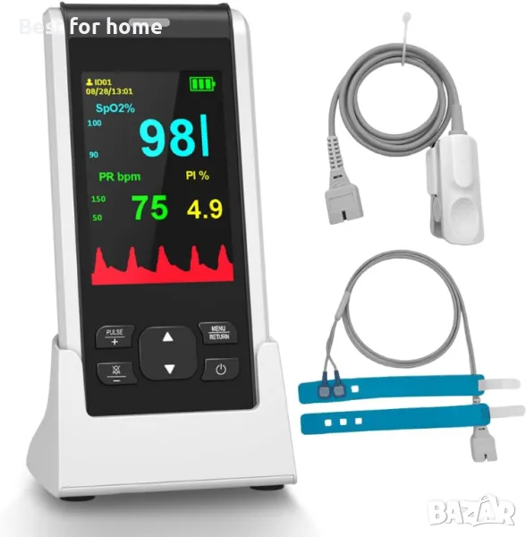 Акумулаторен пулсов оксиметър HealthTree, снимка 1