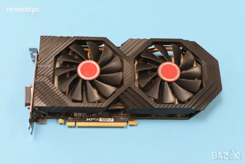 Видео карта XFX Radeon RX 580 GTS OC Black Edition, 8GB, 256-bit, снимка 1