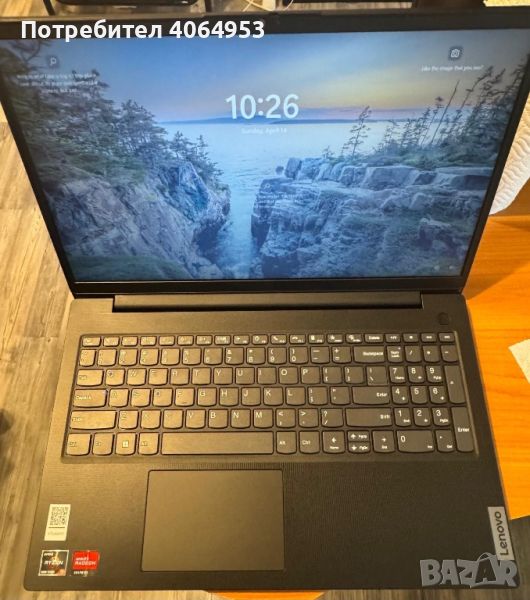 Лаптоп Lenovo V15 G3 ABA AMD Ry, снимка 1