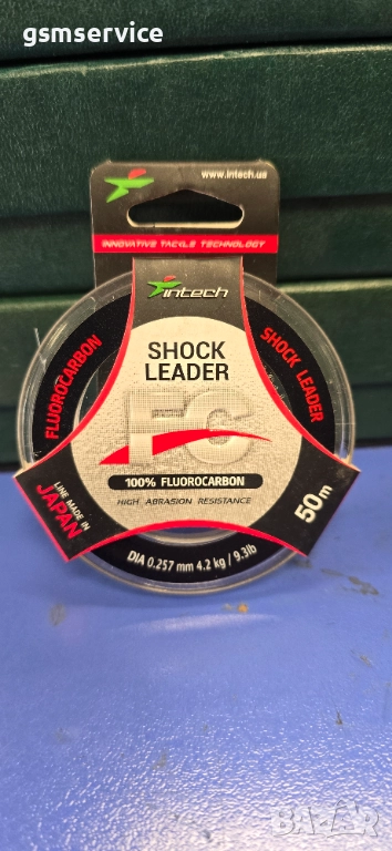Влакно FC Shock Leader 50 м - 0.257 мм - Intech, снимка 1