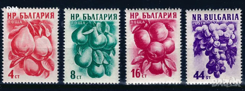 България 1956 - плодове 1 MNH, снимка 1