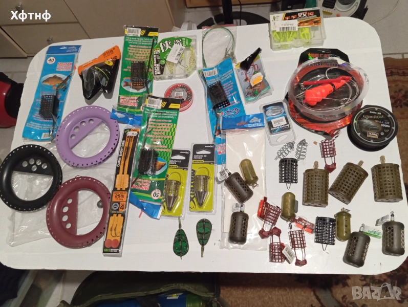 Продавам рибарски такъми всичко за 150 лв, снимка 1