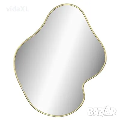 vidaXL Стенно огледало злато 60x50 см（SKU:348272）, снимка 1