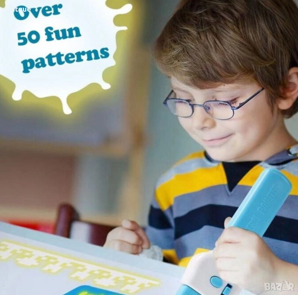 Четка с флуоресцентна светлина, снимка 1