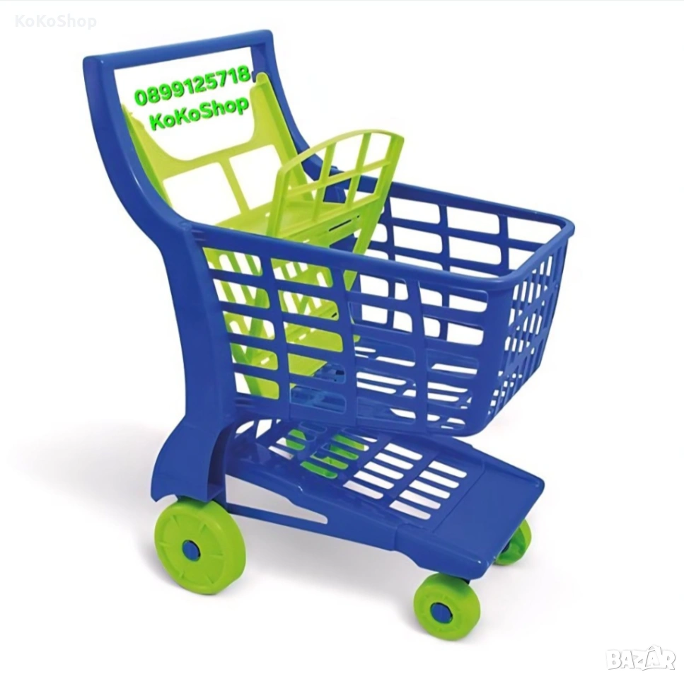 Детска количка за пазаруване в супермаркет/пазарска количка, снимка 1
