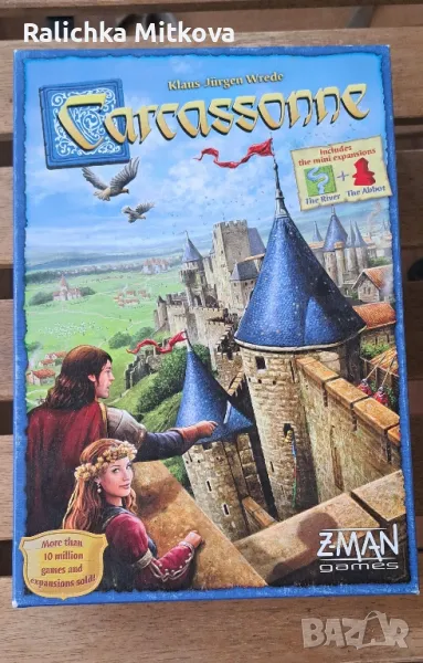 Carcassonne настолна игра , снимка 1