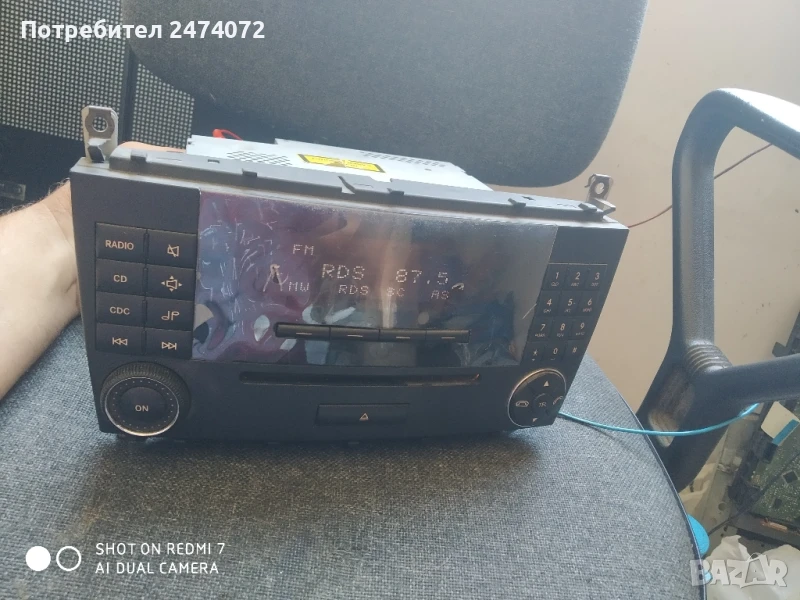 Оригинално радио за mercedes w203, снимка 1