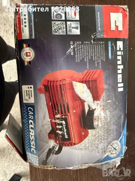 Einhell компресор 12v, снимка 1