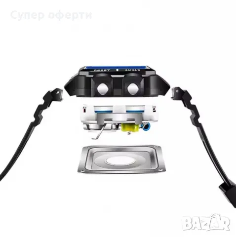 Дигитален спортен мъжки часовник TPW, водоустойчив до 50м., снимка 5 - Мъжки - 49941062