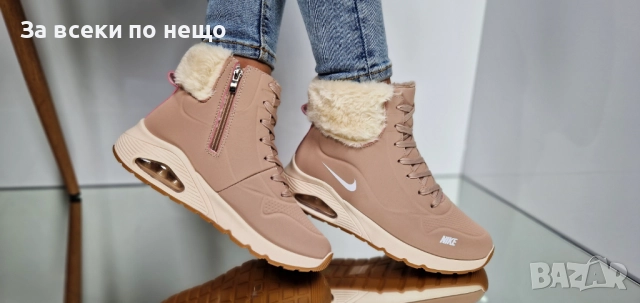 Nike Дамски Меки И Топли Боти Найк - Налични Различни Цветове Код P1504, снимка 5 - Дамски боти - 52338940