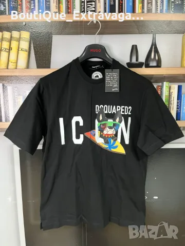 Мъжка тениска Dsquared Icon Surfer 2024 !!!, снимка 1 - Тениски - 47055622