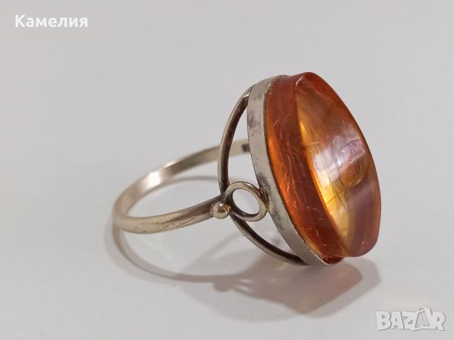 Руско сребро , снимка 2 - Пръстени - 46019487