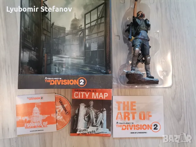 Екшън фигура Tom Clancy's the Division 2 Dark Zone Collector's Edition "Лична колекция", снимка 6 - Аксесоари - 47269416