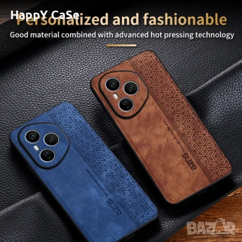 Honor 400 / 400 Pro / AZNS LEATHER Кожен кейс гръб калъф