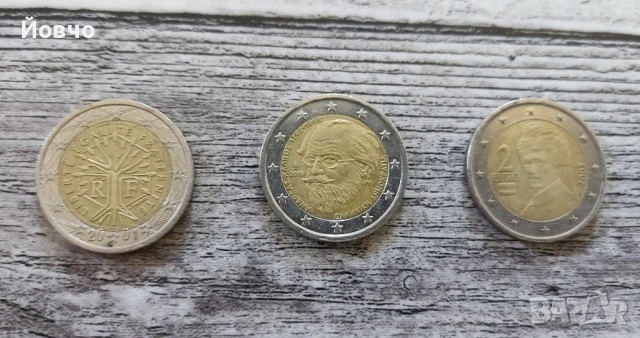 Редки монети от 1 евро и 2 евро, снимка 4 - Нумизматика и бонистика - 51227319