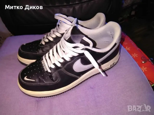 Сникърси маратонки унисекс маркови на  Nike Air Force 1 Smoosh №40 стелка 255мм.5 ст, снимка 2 - Маратонки - 47513640