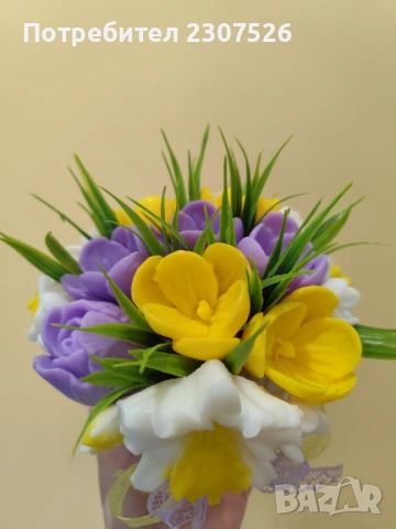 Пролетни букети , снимка 8 - Изкуствени цветя - 53803669
