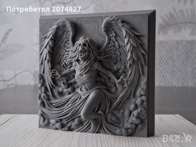 Angel of the Abyss  – 3D релефна скулптура