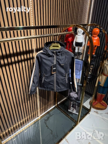 Hugo Boss Черно Детско Яке 2-10г.