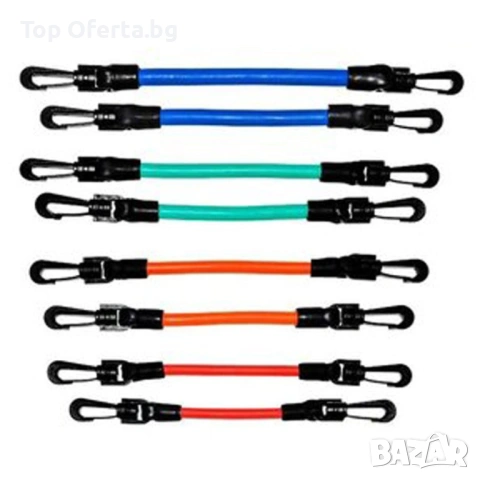 Комплект отластици със съпротивление за крака и удобна преносима торбичка               