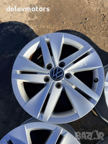 5H0601025 алуминиеви джанти 16 цола, 7J, ET48 от Volkswagen Golf VIII Variant, двигател DFYA, снимка 4 - Гуми и джанти - 52528381