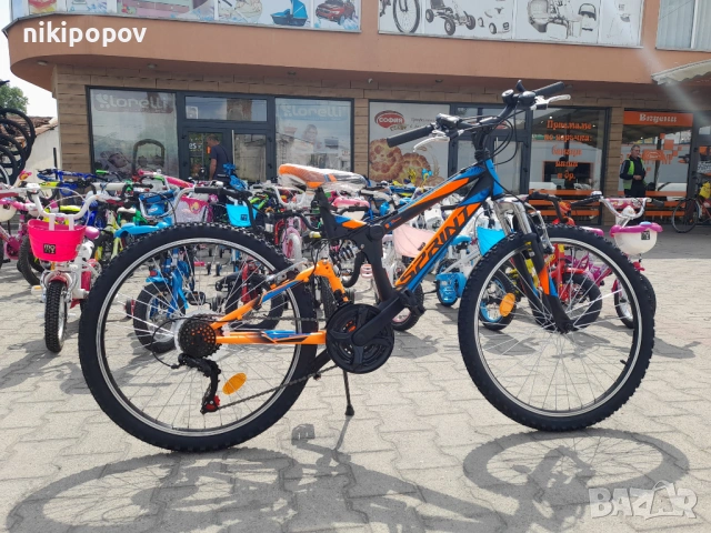 SPRINT Велосипед 24" ELEMENT черен