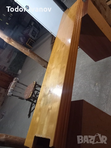 Дървен бар плот от чам, снимка 2 - Декорация за дома - 54196095