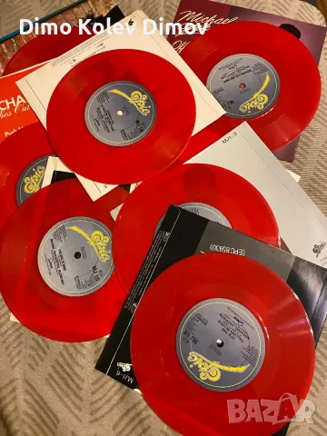 Michael Jackson Red Singles Collection. Mega Rare!, снимка 11 - Грамофонни плочи - 49261766