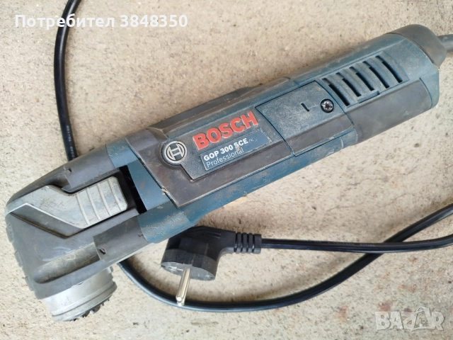 Реноватор BOSCH GOP 300 SCE -за ремонт