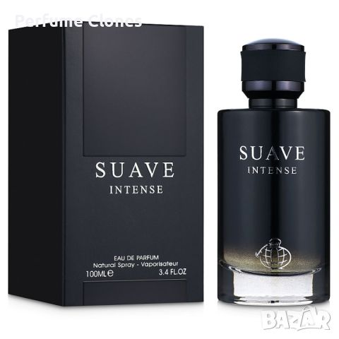 Мъжки Парфюм◇ Suave Intense ◇ Fragrance World EDP 100ml * Вдъхновен от DIOR SAUVAGE ELIXIR 
, снимка 2 - Мъжки парфюми - 45568904