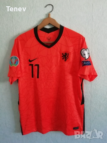 Нидерландия Евро 2020 оригинална нова футболна тениска фланелка Holland Netherlands Холандия XL 