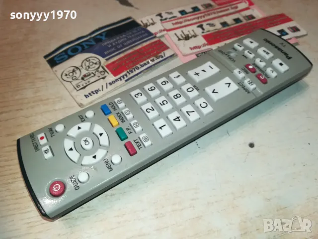 PANASONIC TV/VCR/DVD REMOTE-ВНОС SWISS 2610241955, снимка 3 - Дистанционни - 47729205