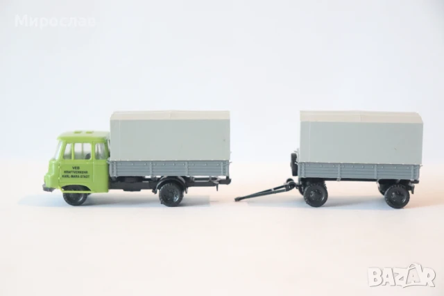 SPM H0 1/87 ROBUR GDR РОБУР КАМИОН КОЛИЧКА
