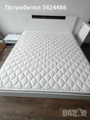 Cпален комплект „Жаклин М“, подматрачна рамка и двулицев матрак