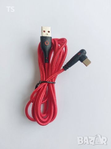 USB Type C кабел 120W 90° ъгъл Бързо зареждане 