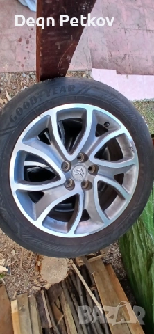 Гуми с джанти за citroen 225 55 18 