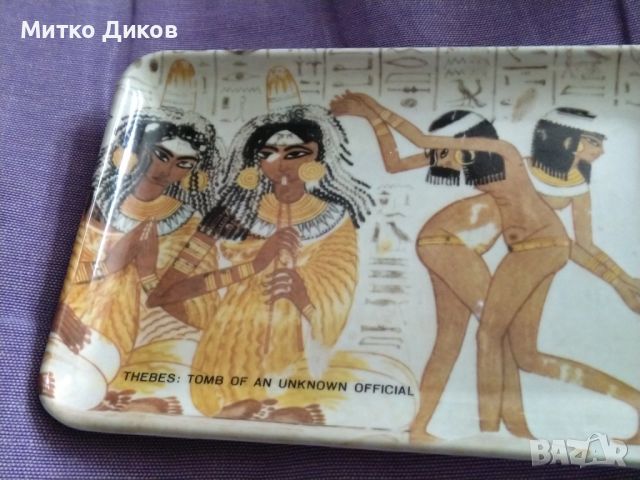 Чиния за украса или за друго Кайро Египет маркирана 150х110мм, снимка 12 - Други - 45719034