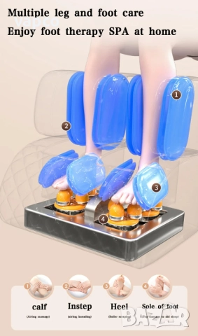 SL Track  Смарт масажен стол с R17, снимка 13 - Дивани и мека мебел - 51559729