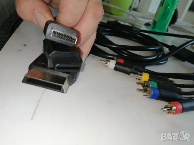 3в1 AV кабел за XBOX, Nintendo Wii, PlayStation , снимка 2 - Аксесоари - 50154658