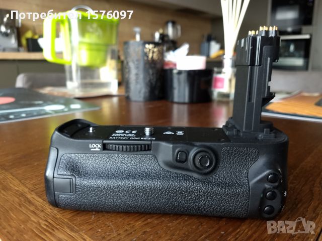 Canon BG-E16 Battery Grip / грип за батерии LP-E6N или AA за фотоапарат EOS 7D Mark II, снимка 3 - Батерии, зарядни - 45944227