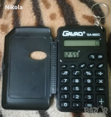 Продавам/Бартер Мулти Устройство: Електронен часовник, Калкулатор и Ключодържател Gavao GA-885c, снимка 2 - Друга електроника - 53959844