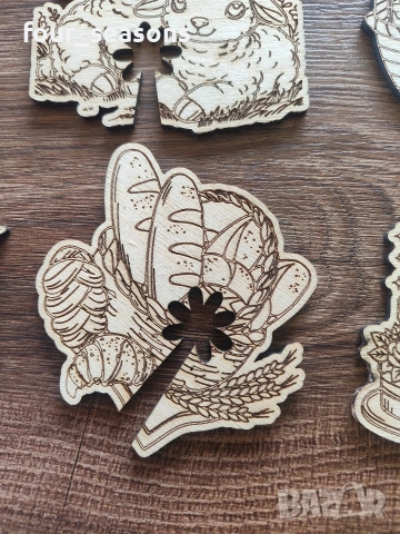 Щипка за торбичка, снимка 3 - Декорация за дома - 54035091